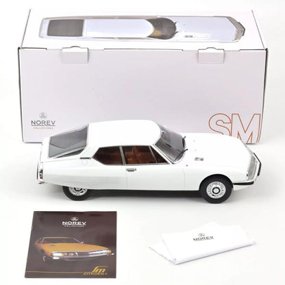 Norev Citroen SM 1970 White - Genova Presentation Version 1:12 Modell - Artexio