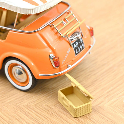 Norev Fiat 500 Jolly 1965 Orange 1:18 Modell