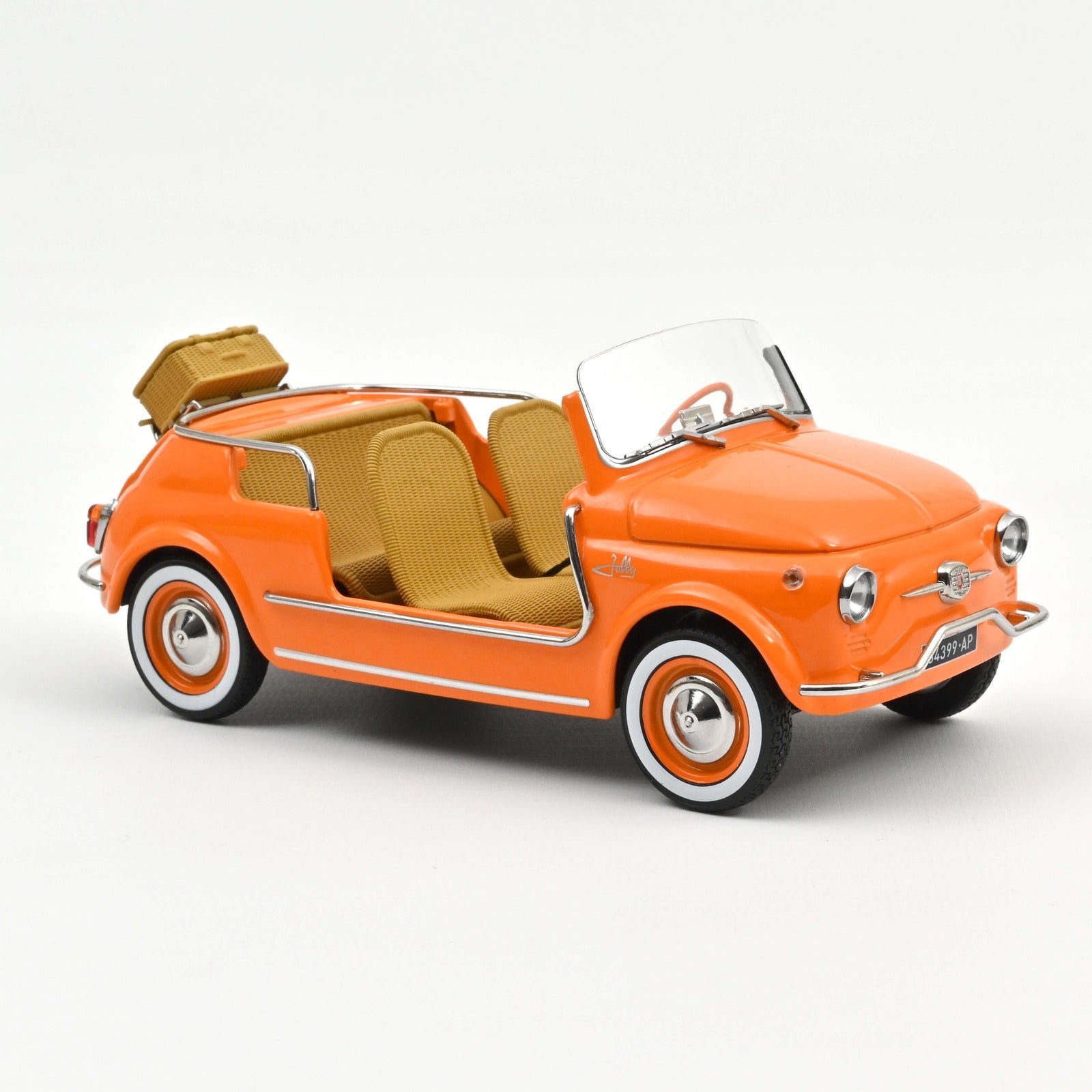 Norev Fiat 500 Jolly 1965 Orange 1:18 Modell