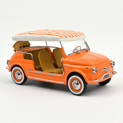 Norev Fiat 500 Jolly 1965 Orange 1:18 Modell