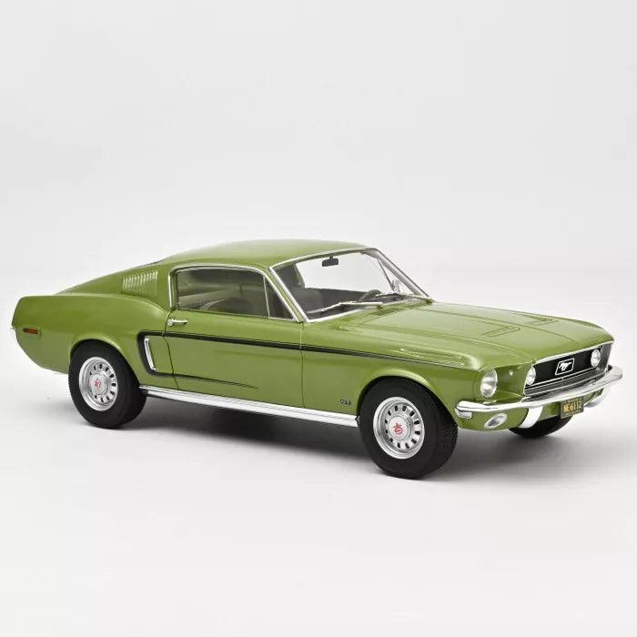 Norev Ford Mustang Fastback GT 1968 - Light Green Metallic 1:12 Modell - Artexio