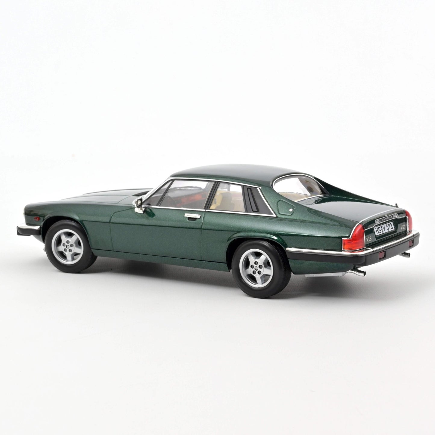 Norev Jaguar XJ - S 5.3 H.E. Coupe 1982 Green Metallic 1:18 Modell - Artexio