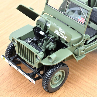 Norev Jeep Army 1944 D - Day 1:18 Modell - Artexio