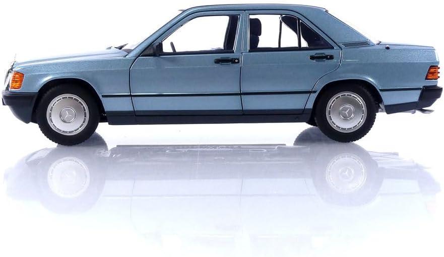 Norev Mercedes - Benz 190 E 1984 - Light Blue Metallic 1:18 Modell - Artexio