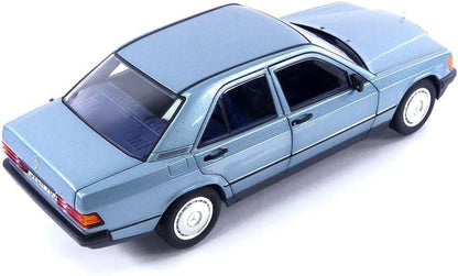 Norev Mercedes - Benz 190 E 1984 - Light Blue Metallic 1:18 Modell - Artexio