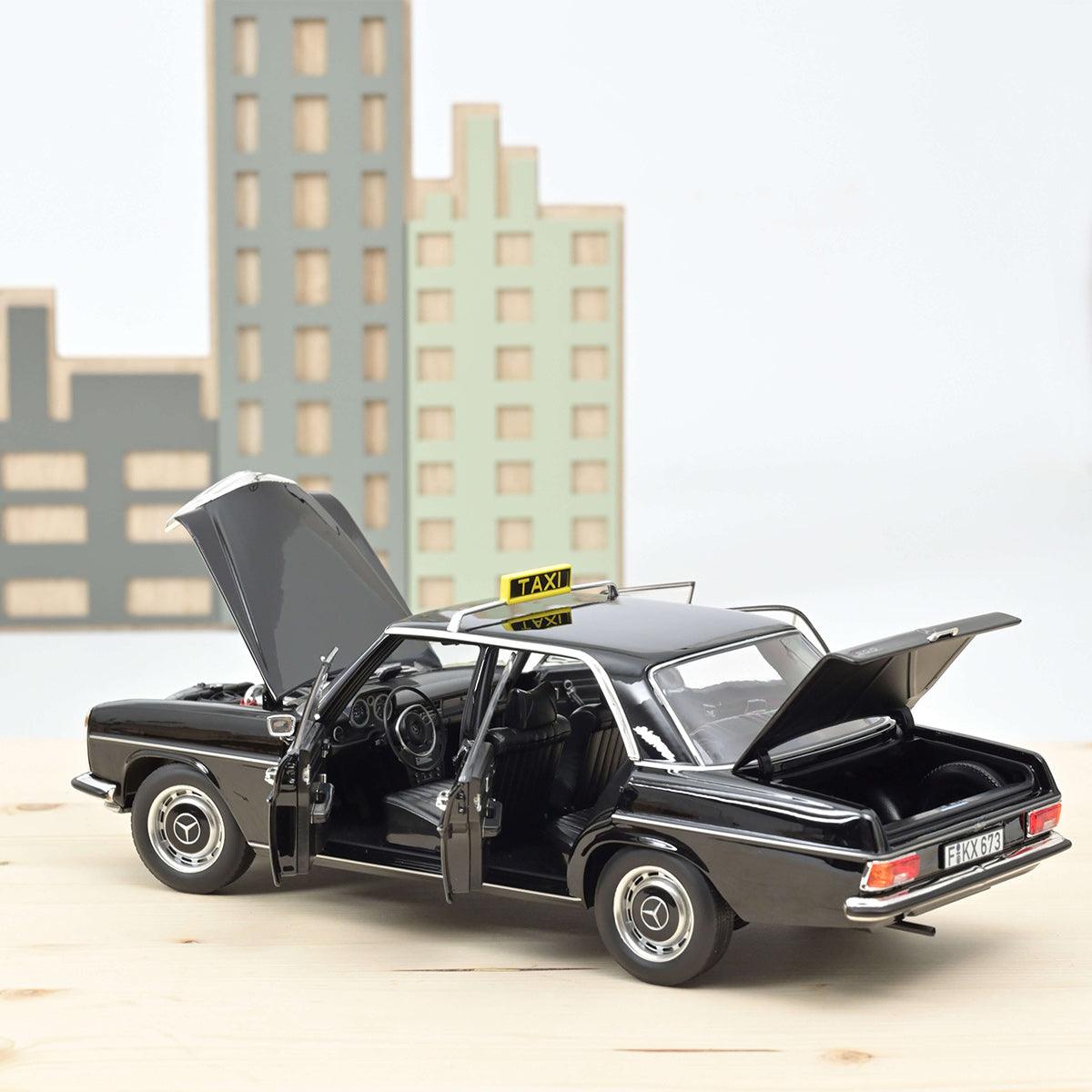 Norev Mercedes - Benz 200 1968 Taxi Black 1:18 Modell - Artexio