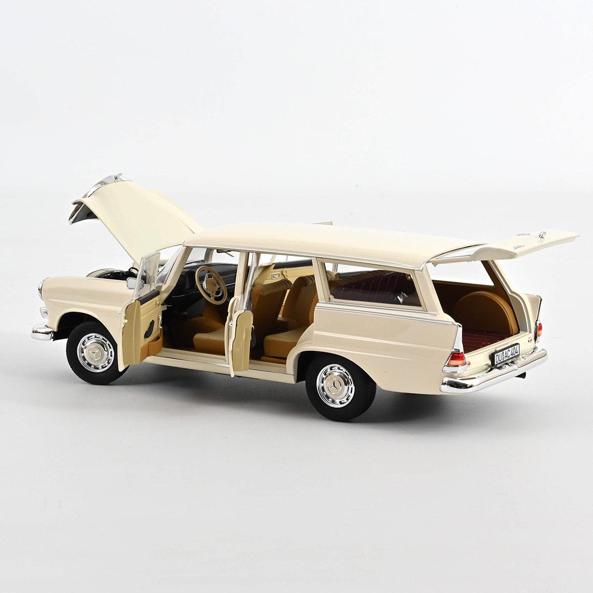 Norev Mercedes - Benz 200 Universal 1966 Cream 1:18 Modell - Artexio