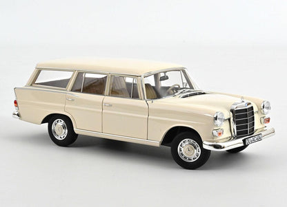 Norev Mercedes - Benz 200 Universal 1966 Cream 1:18 Modell - Artexio