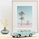 Norev Mercedes-Benz 220 S 1965 - Light Blue 1:18 Modell_Artexio