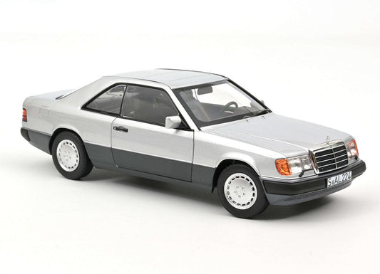 Norev Mercedes - Benz 300 CE - 24 Coupé 1990 - Silver 1:18 Modell - Artexio