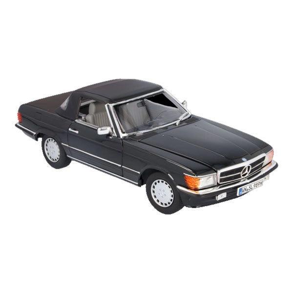 Norev Mercedes - Benz 300 SL R107 (1985 - 1989) Blue/Black 1:18 Modell - Artexio