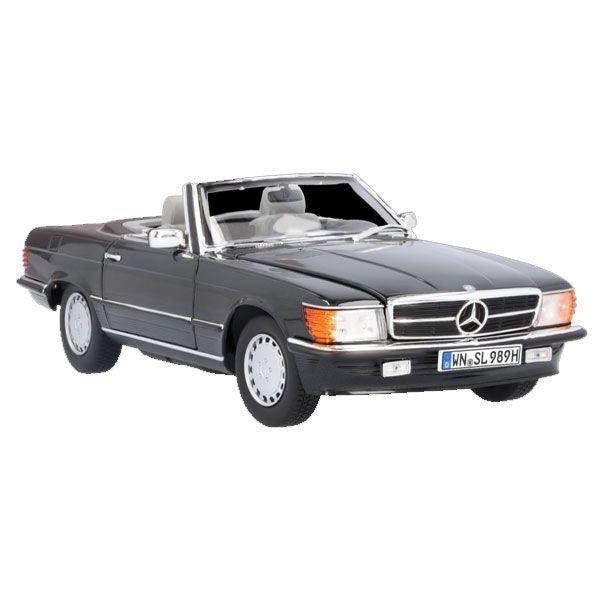 Norev Mercedes - Benz 300 SL R107 (1985 - 1989) Blue/Black 1:18 Modell - Artexio