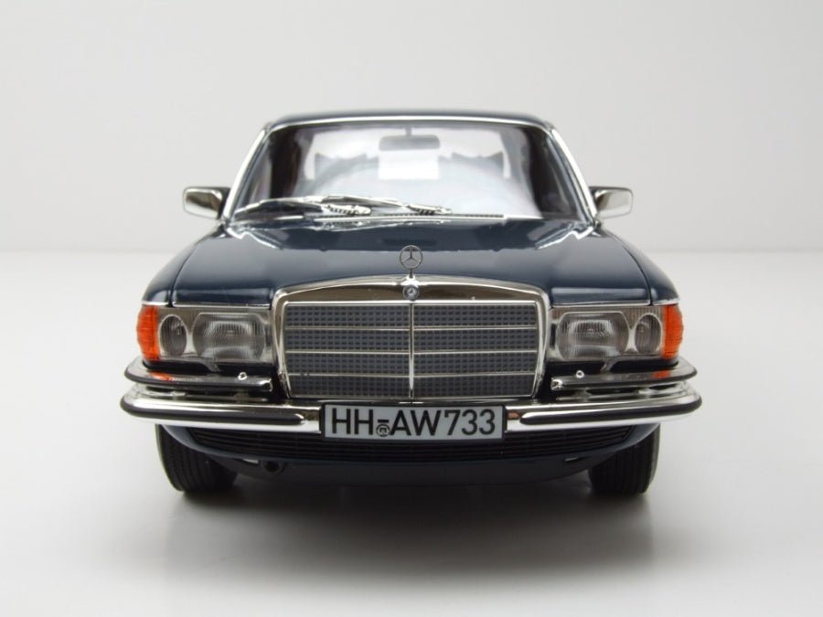 Norev Mercedes - Benz 350 SEL 1979 Hansa Blue 1:18 Modell
