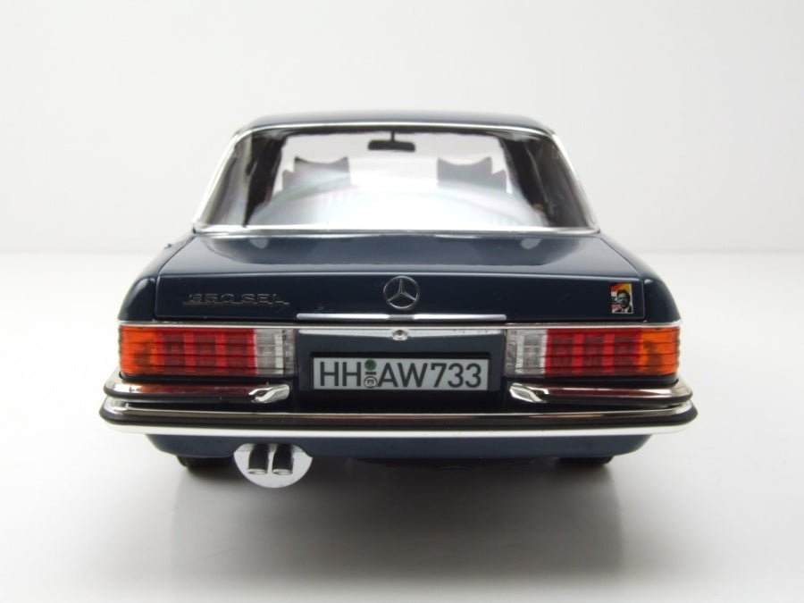 Norev Mercedes - Benz 350 SEL 1979 Hansa Blue 1:18 Modell