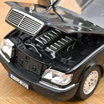 Norev Mercedes - Benz S600 1997 Obsidian Black Metallic 1:18 Modell