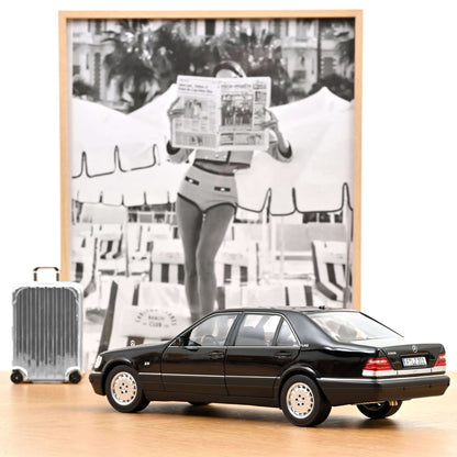 Norev Mercedes - Benz S600 1997 Obsidian Black Metallic 1:18 Modell