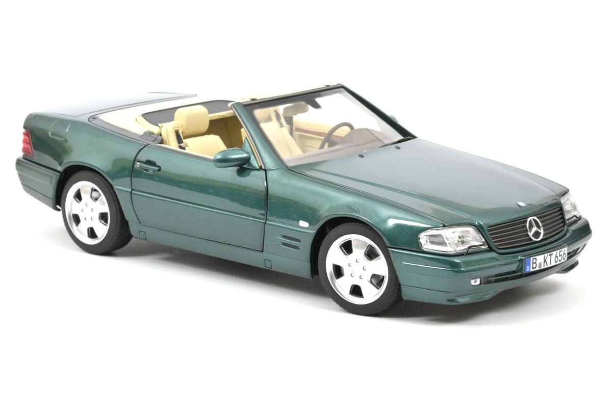 Norev Mercedes - Benz SL 500 1999 Green Metallic 1:18 Modell - Artexio