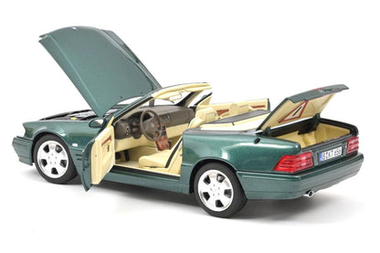 Norev Mercedes - Benz SL 500 1999 Green Metallic 1:18 Modell - Artexio