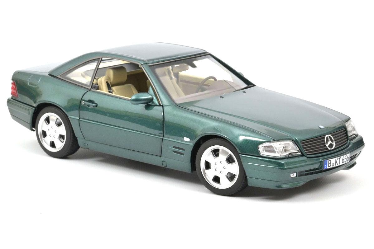 Norev Mercedes - Benz SL 500 1999 Green Metallic 1:18 Modell - Artexio