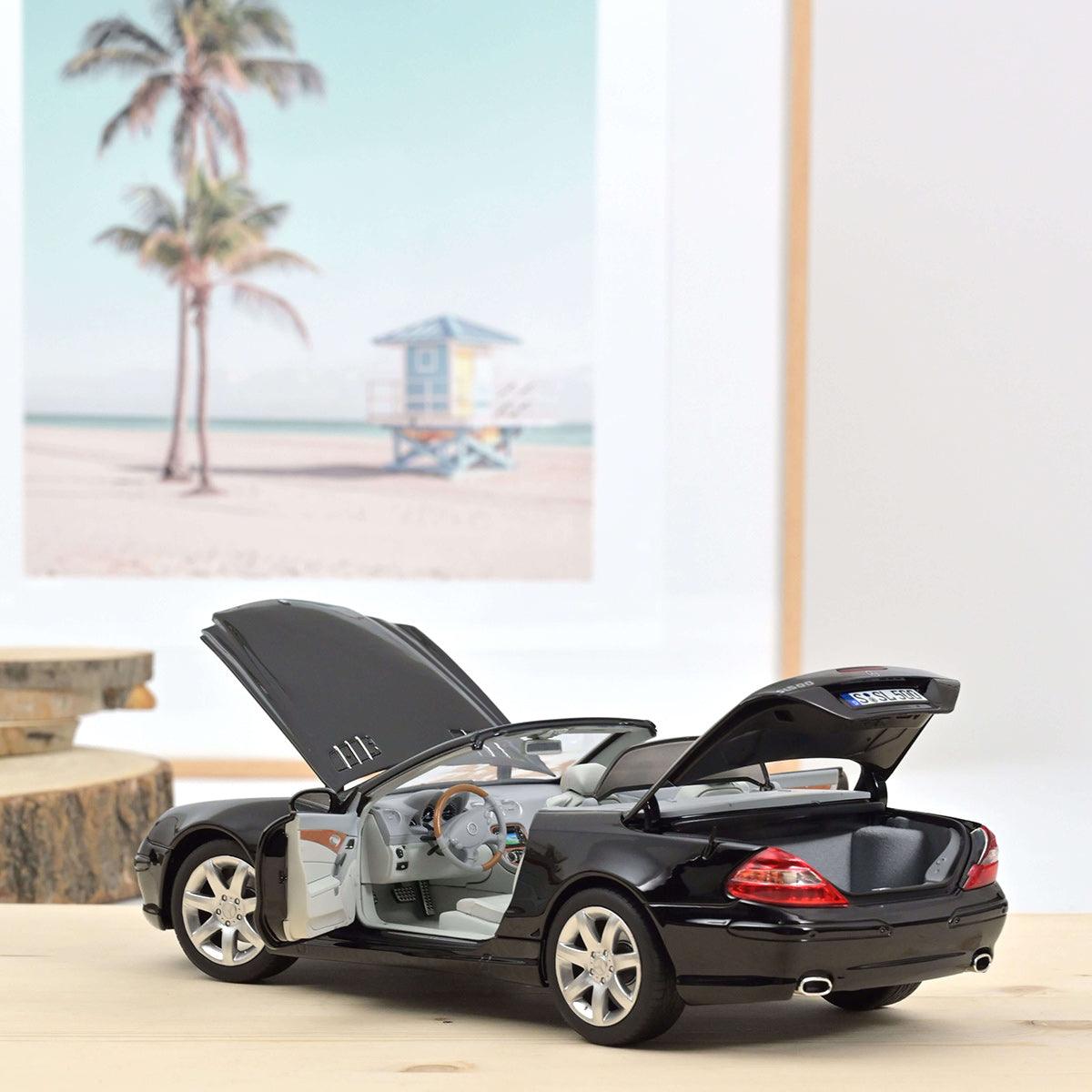 Norev Mercedes - Benz SL 500 2003 - Black 1:18 Modell - Artexio