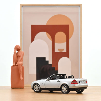 Norev Mercedes-Benz SLK 1996 Brillant Silver 1:18 Modell