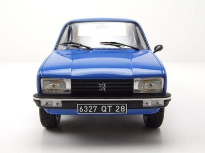 Norev Peugeot 104 S 1981 - Ibis Blue 1:18 Modell