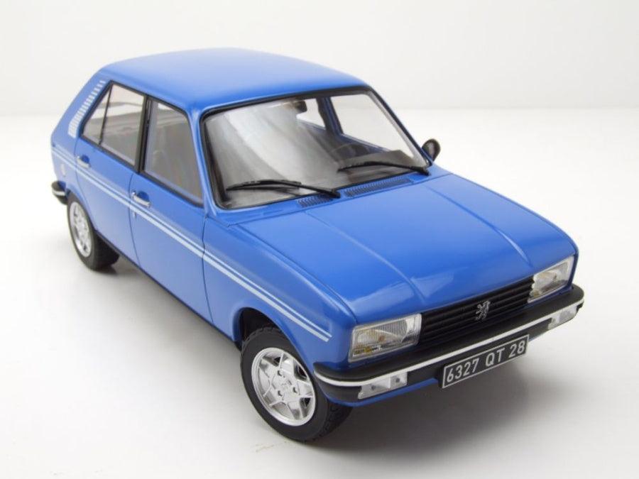 Norev Peugeot 104 S 1981 - Ibis Blue 1:18 Modell