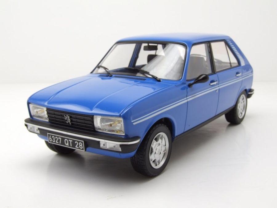 Norev Peugeot 104 S 1981 - Ibis Blue 1:18 Modell