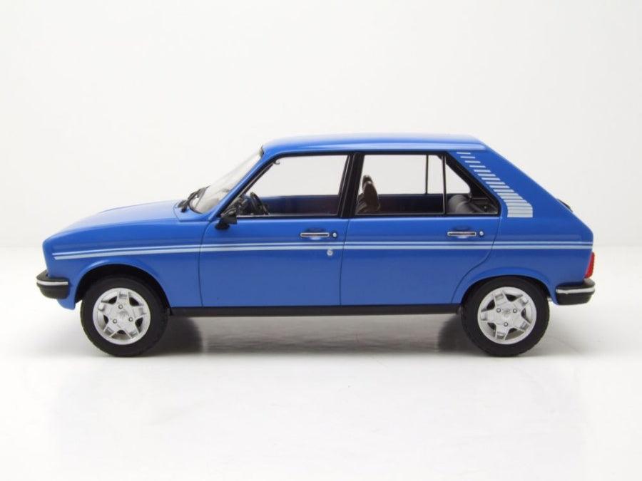 Norev Peugeot 104 S 1981 - Ibis Blue 1:18 Modell