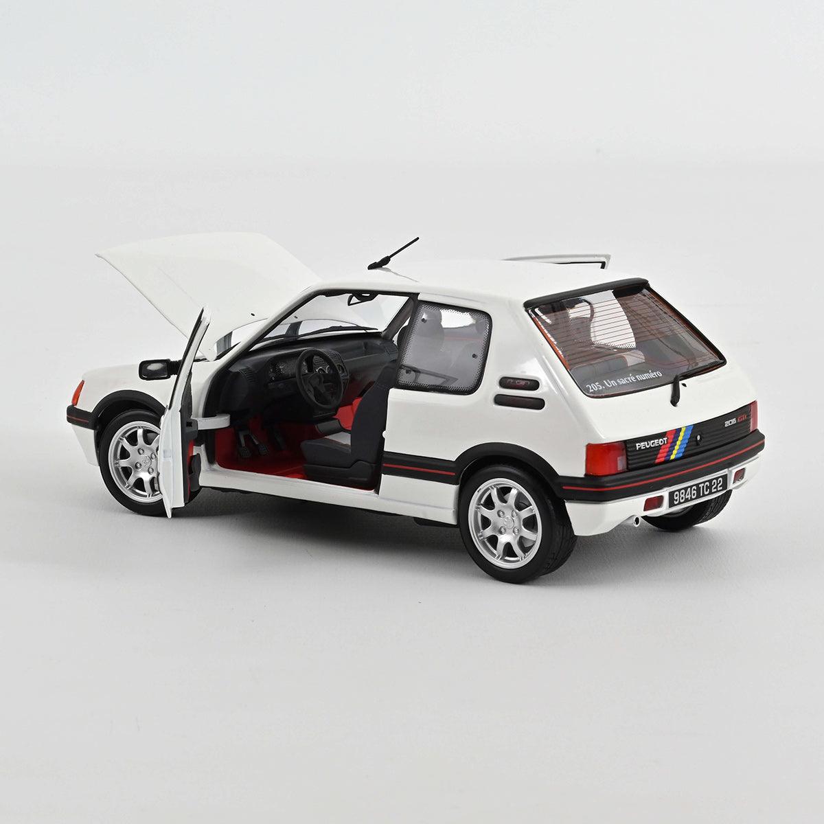 Norev Peugeot 205 GTi 1.9 1989 - Meije White 1:18 Modell