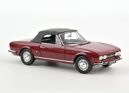 Norev Peugeot 504 Cabriolet 1969 - Andalou Red 1:18 Modell - Artexio