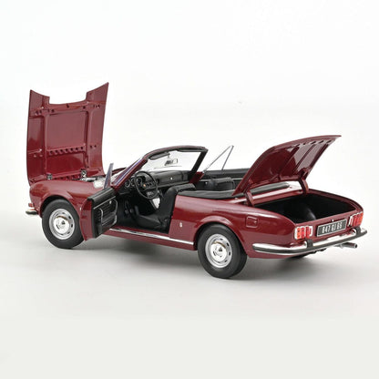 Norev Peugeot 504 Cabriolet 1969 - Andalou Red 1:18 Modell - Artexio