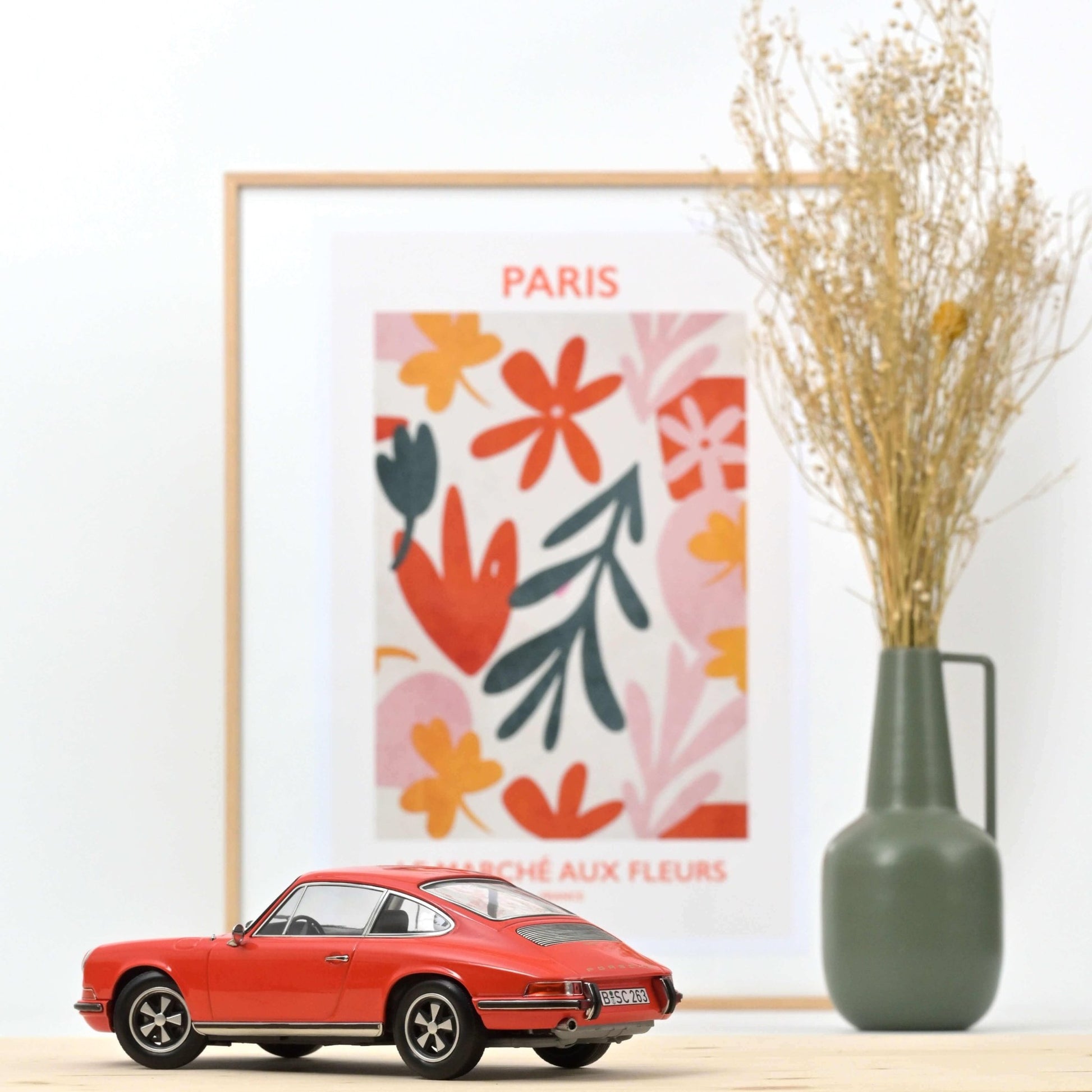 Norev Porsche 911 E 1970 - Orange 1:18 Modell - Artexio