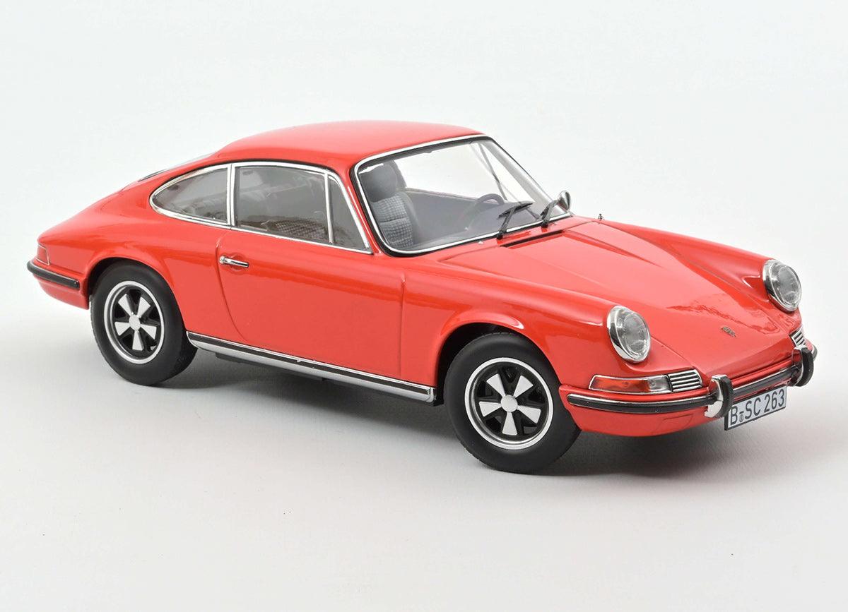 Norev Porsche 911 E 1970 - Orange 1:18 Modell - Artexio