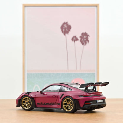 Norev Porsche 911 GT3 RS w/Weissach Pack 2022 Ruby Star 1:18 Modell