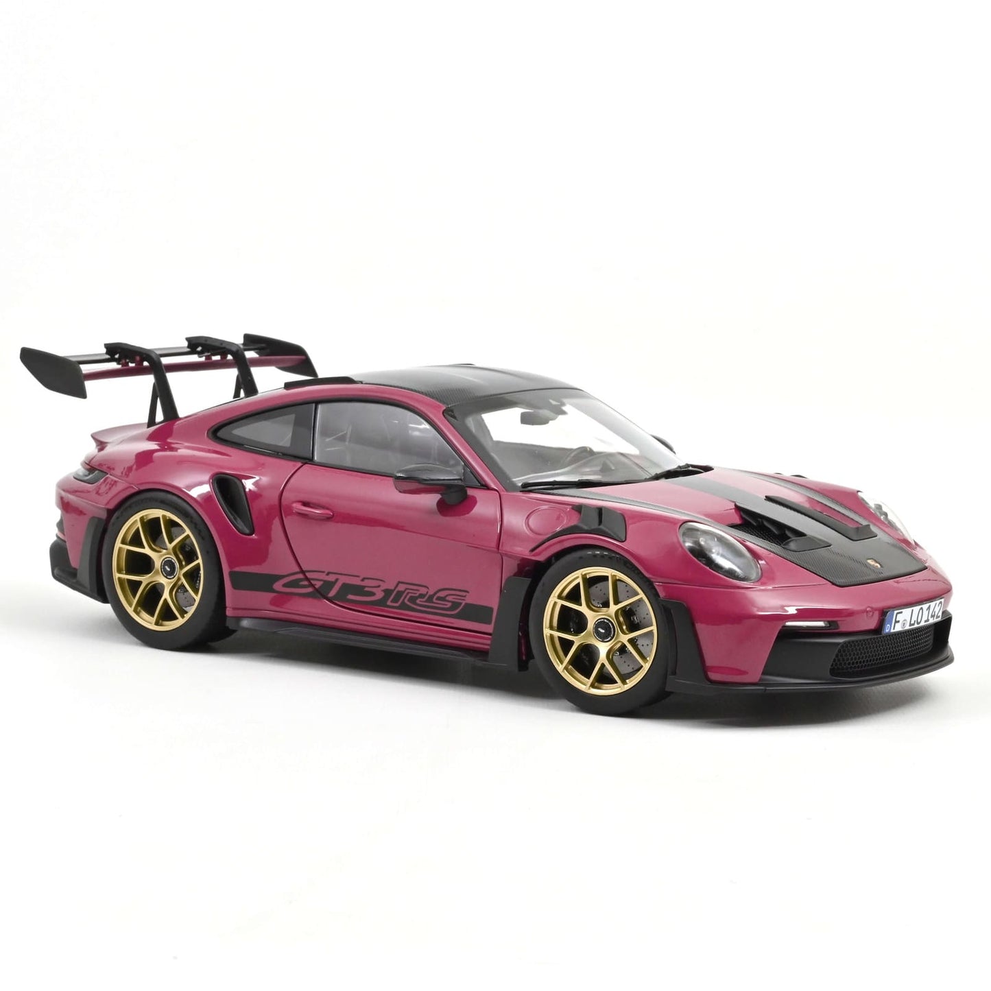 Norev Porsche 911 GT3 RS w/Weissach Pack 2022 Ruby Star 1:18 Modell