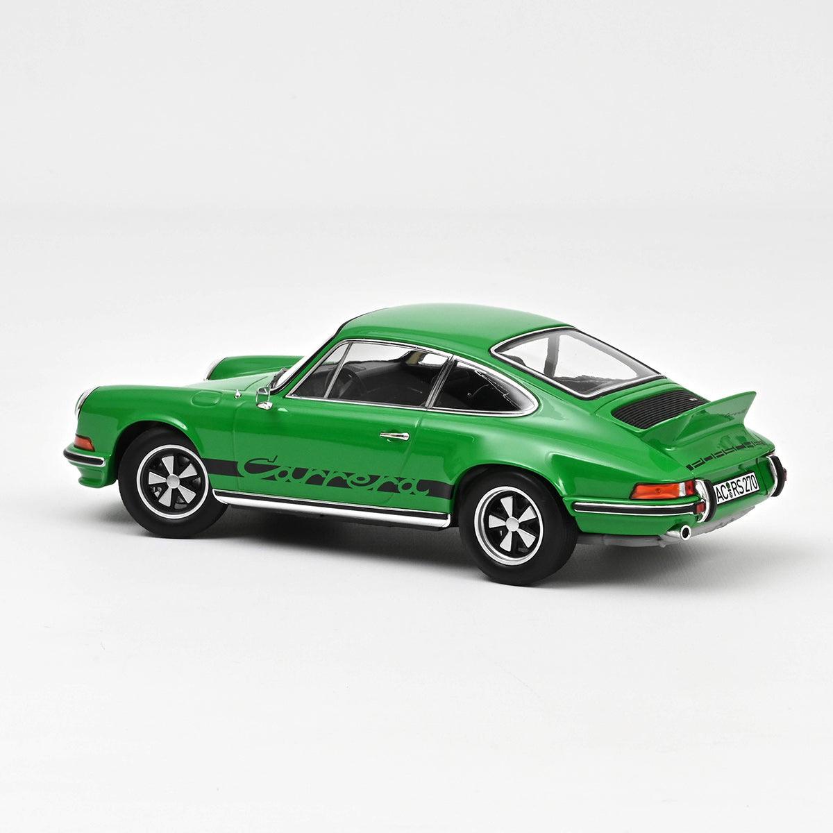 Norev Porsche 911 RS 1973 - Green with black deco 1:18 Modell - Artexio