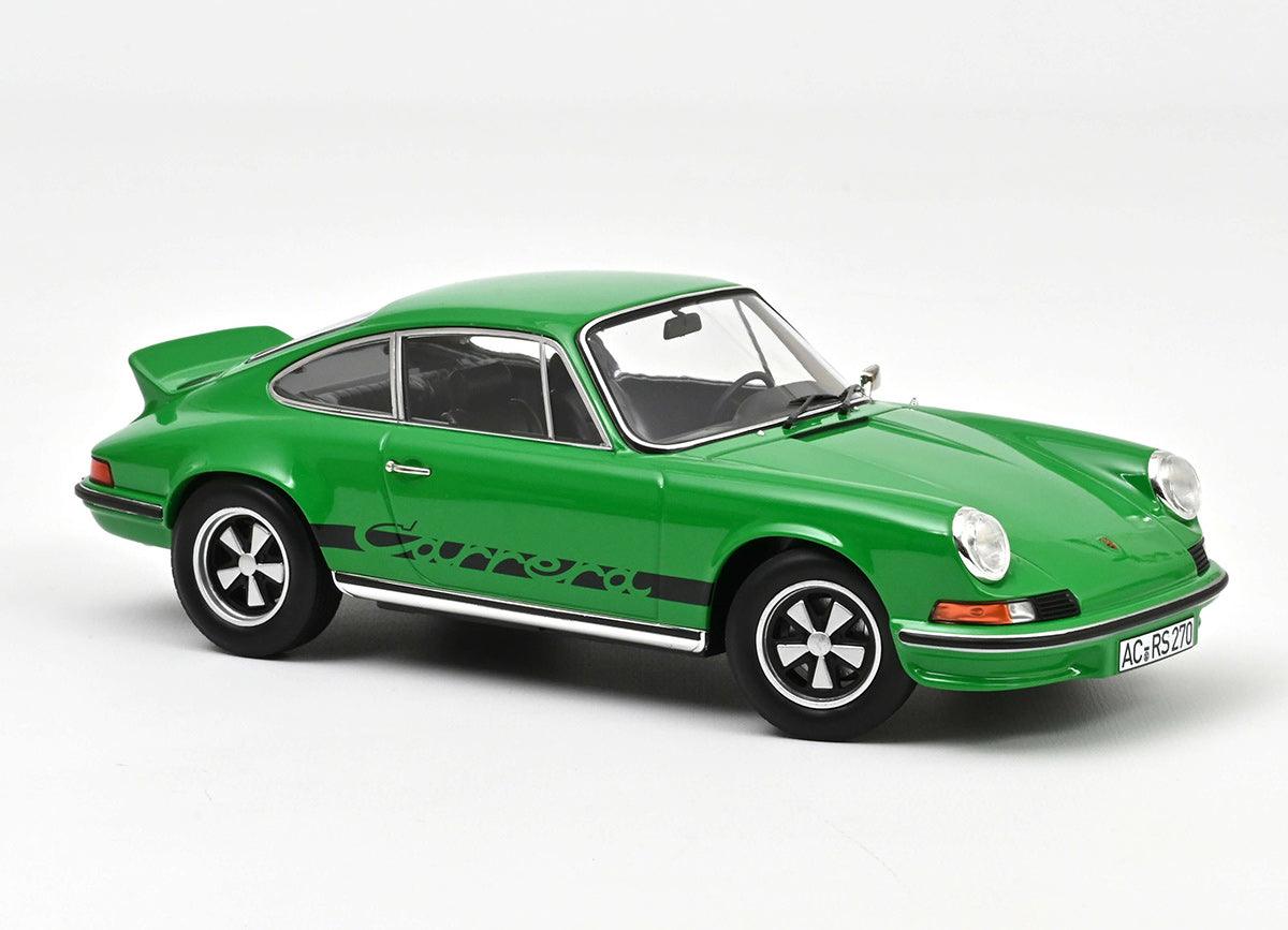 Norev Porsche 911 RS 1973 - Green with black deco 1:18 Modell - Artexio