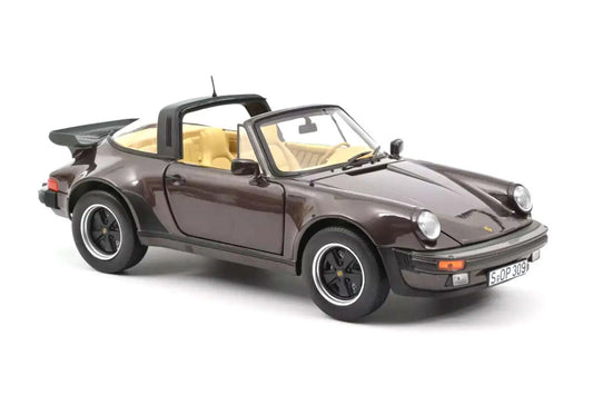 Norev Porsche 911 Turbo Targa 1987 - Brown Metallic 1:18 Modell - Artexio