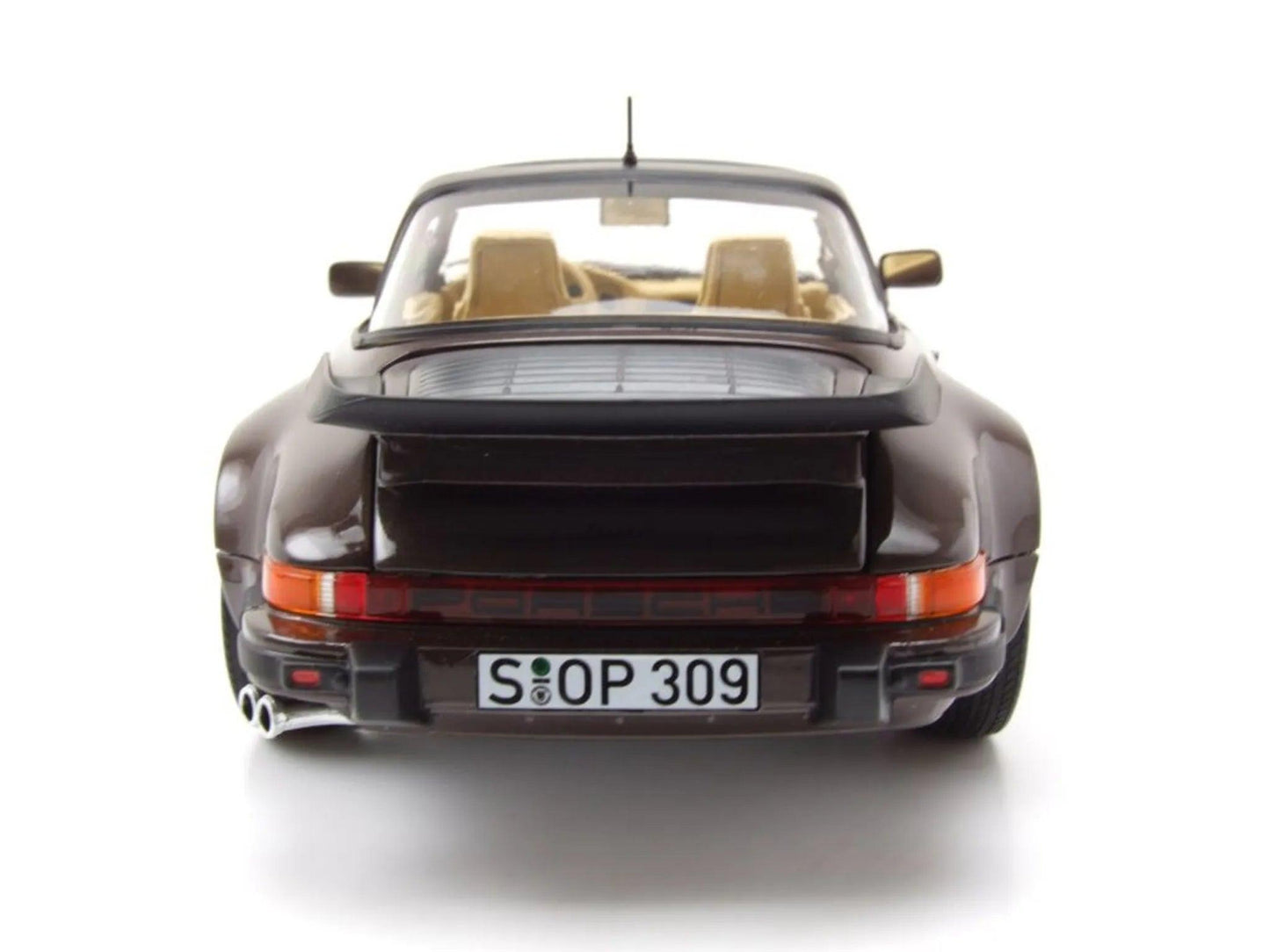 Norev Porsche 911 Turbo Targa 1987 - Brown Metallic 1:18 Modell - Artexio