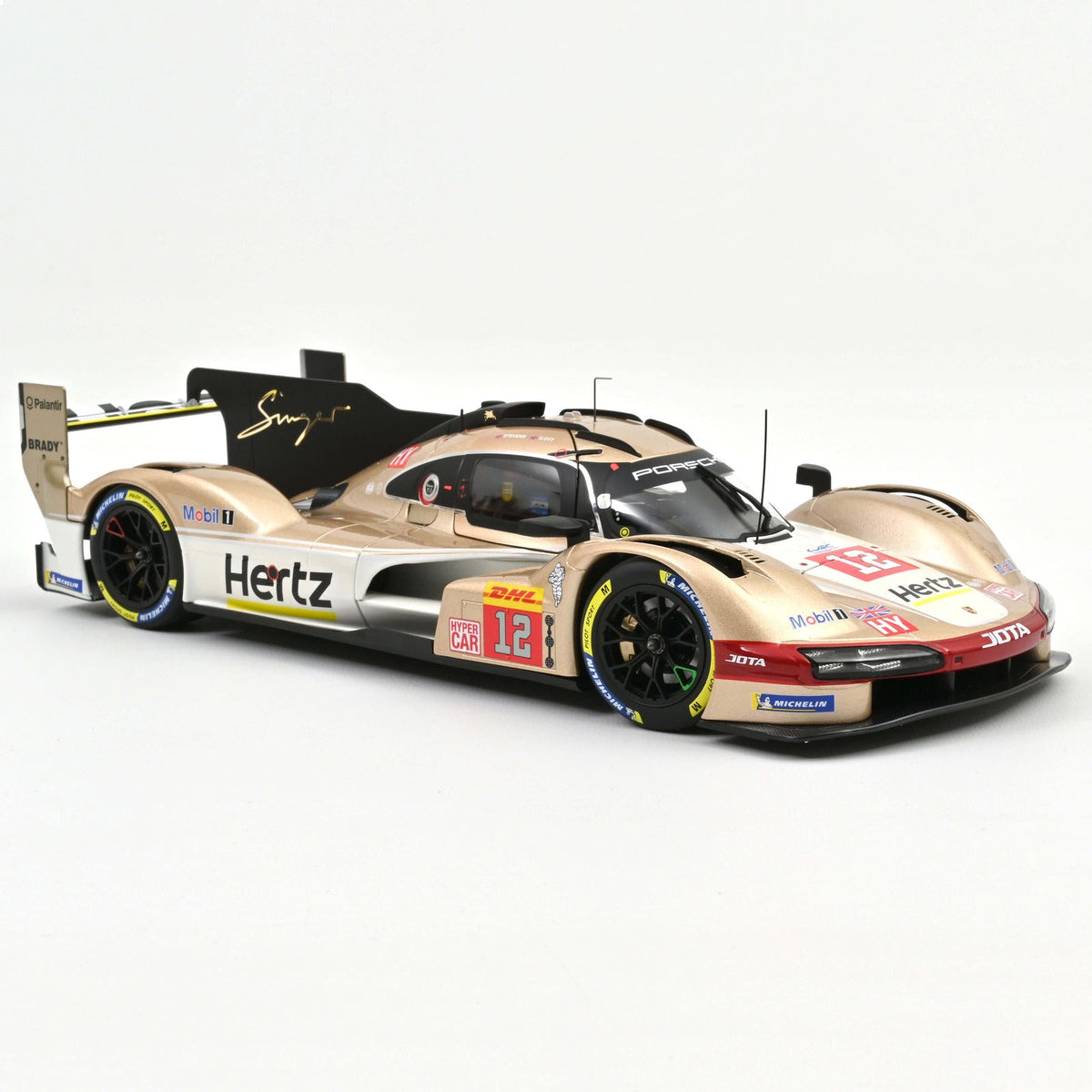Norev Porsche 963 Hertz Team Jota Spa 6h 2024 Winner Stevens, Ilott 1:18 Modell