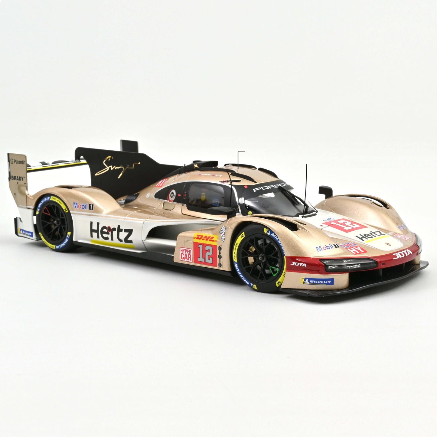 Norev Porsche 963 Hertz Team Jota Spa 6h 2024 Winner Stevens, Ilott 1:18 Modell