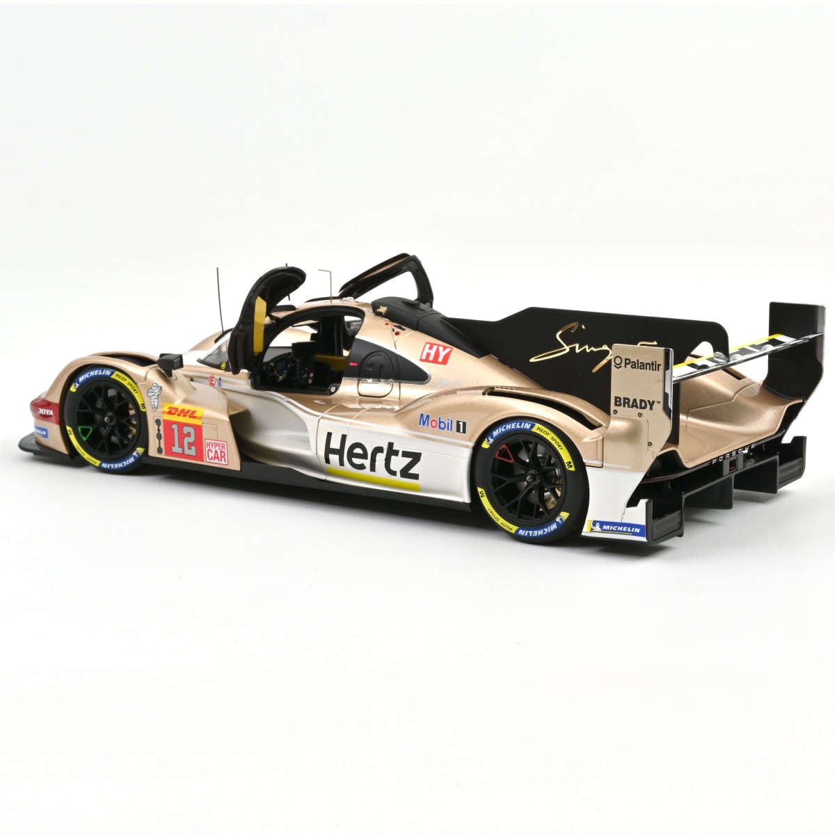 Norev Porsche 963 Hertz Team Jota Spa 6h 2024 Winner Stevens, Ilott 1:18 Modell