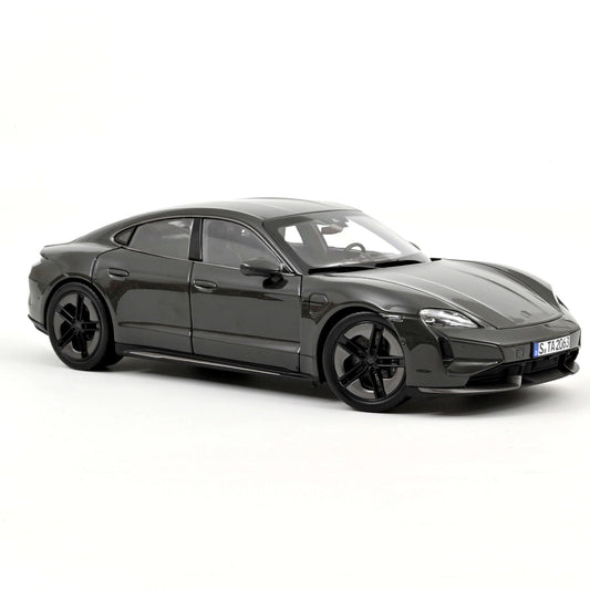 Norev Porsche Taycan Turbo S 2024 - Slate Grey Neo 1:18 Modell