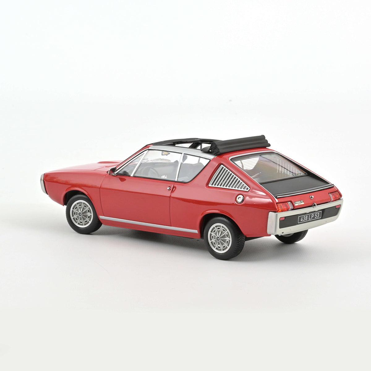 Norev Renault 17 Gordini Decouvrable 1975 - Red 1:18 Modell - Artexio