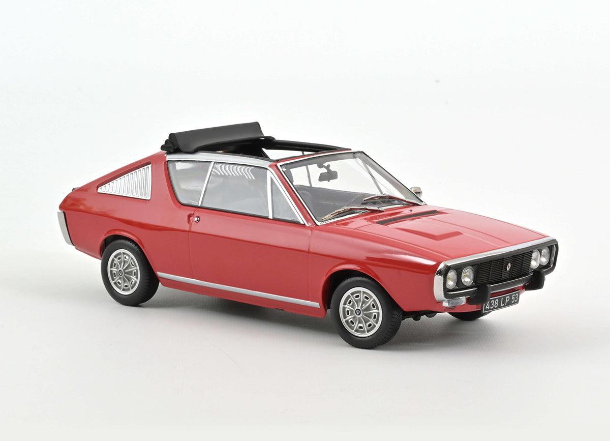 Norev Renault 17 Gordini Decouvrable 1975 - Red 1:18 Modell - Artexio