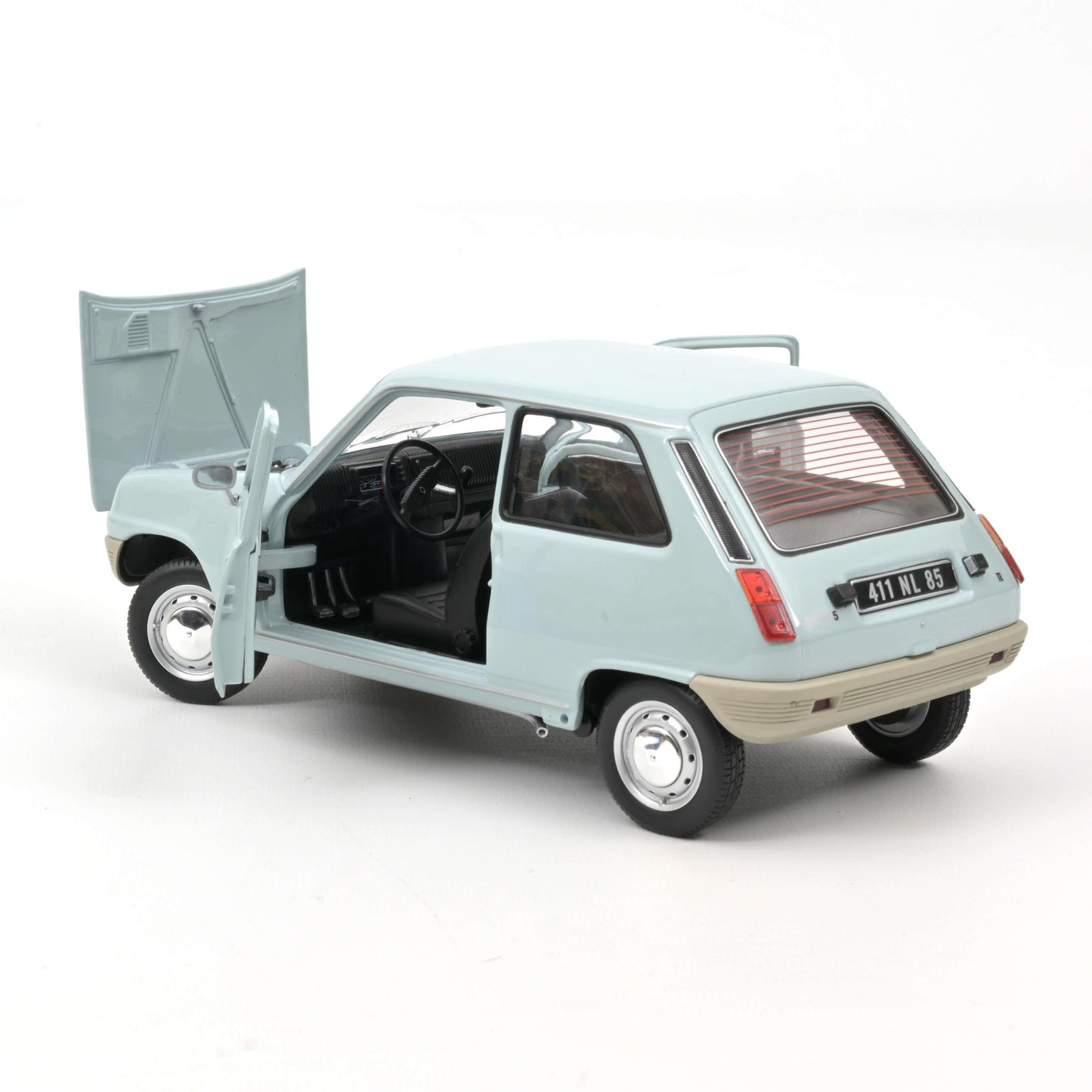 Norev Renault 5 1972 - Light Blue 1:18 Modell - Artexio