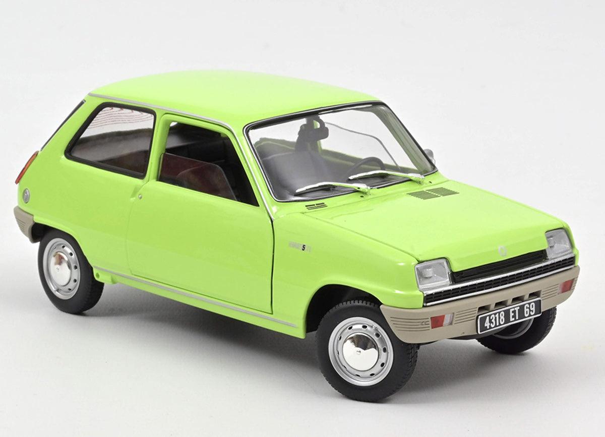 Norev Renault 5 1972 - Light Green 1:18 Modell - Artexio