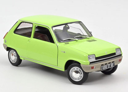 Norev Renault 5 1972 - Light Green 1:18 Modell - Artexio