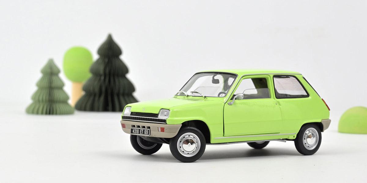 Norev Renault 5 1972 - Light Green 1:18 Modell - Artexio